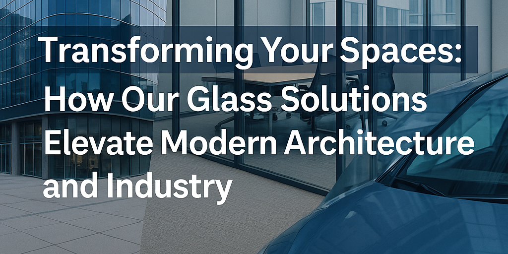 Transforming Your Spaces: How Our Glass Solutions Elevate Modern Architecture and Industry